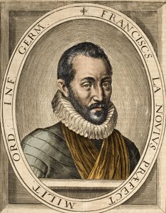 弗朗索瓦·德·拉·努埃（1531-1591）的肖像，法国政治和军事演讲的作者——弗朗索瓦·德·拉·努埃称为 Bras-de-Fer（铁臂） 作者 法语学校