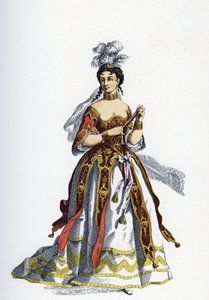 艾丽德公主 - 莫里哀已完成作品插图 - 作者 法语学校