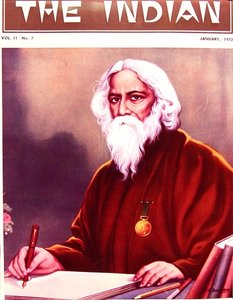 拉宾德拉纳特-泰戈尔爵士(1861-1941) 作者 印度学校