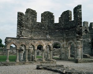 位于德罗赫达附近的Mellifont Abbey 作者 爱尔兰学校