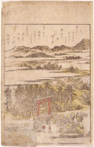 书籍插图：朝圣者（彩色木刻）