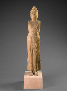 Bosatsu，12 世纪中叶（柏木） 作者 日本学校