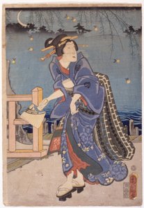 无题（彩色木刻） 作者 学校日语