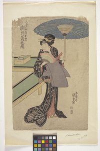 无题（彩色木刻） 作者 School Japanese