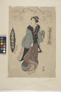 无题（彩色木刻） 作者 学校日语