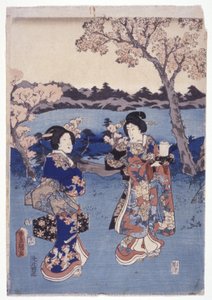 无题（彩色木刻） 作者 学校日语