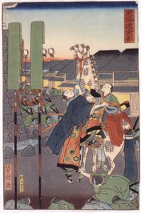 无题（彩色木刻） 作者 学校日语