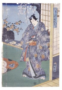 无题（彩色木刻） 作者 学校日语