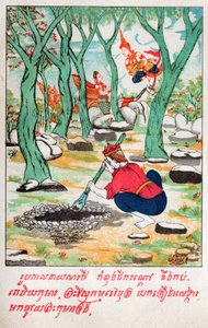 Temiya Jakata. (engraving, ca. 1910) 作者 老挝学校