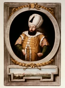 奥斯曼帝国：苏丹穆罕默德（Mehmed）三世肖像（1566-1603）伊斯坦布尔托普卡匹萨拉伊微型图书馆