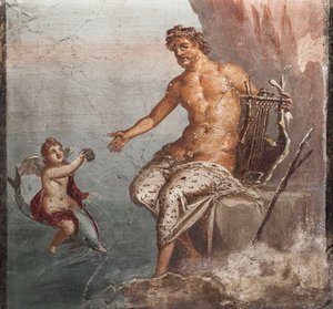 波吕斐摩斯和加拉蒂亚，赫库兰尼姆 作者 校园小说