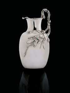 银色的投手，标有Grachev兄弟，带有圣旨，圣c。 1899（银） 作者 学校俄语