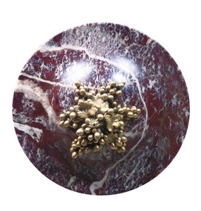 一对花瓶之一的细节，约1790年（碧玉和ormolu） 作者 学校俄语