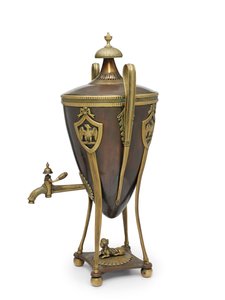 拿破仑的茶炊，约 1815 年（瓮、咖啡） 作者 学校俄语