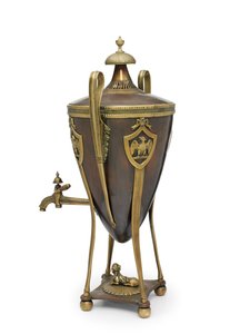 拿破仑的茶炊，约 1815 年（瓮、咖啡） 作者 学校俄语