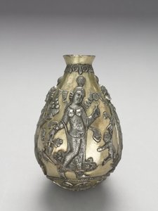 Anahita Vessel，300-500（铸造，凸起，仿皮，追逐和镀金银）