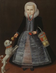 一个女孩的画像，c.1610