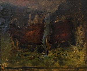 前夕，世界末日场景 1930 作者 西皮奥内·基诺·博尼奇