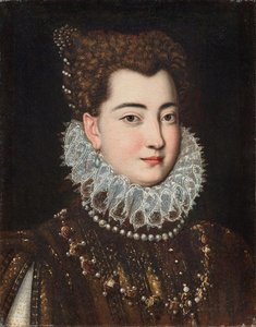 克莱利亚-法尔内塞的肖像，1552-1613年，16世纪下半叶。