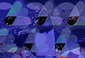 water_lilly_vert1_abst 作者 斯科特·戴维斯（Scott J.Davis）