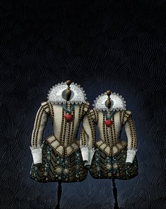 第十二夜》，2009 年（刮画板，数码上色） 作者 