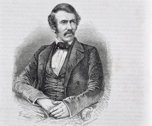 David Livingstone（1813-1873）由S. Pannemaker雕刻 作者 苏格兰学派