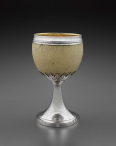 演示酒杯，一对 作者 苏格兰学派