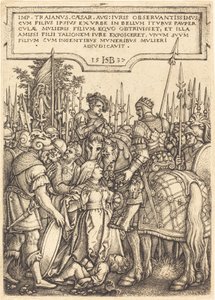 特拉扬的审判》（The Judgment of Trajan 作者 塞巴尔德·比哈姆
