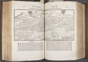 Cosmographia，Fol 470-471,1544 作者 塞巴斯蒂安·芒斯特（Sebastian Munster）