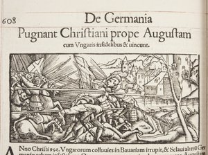 Cosmographia，Fol 608,1544 作者 塞巴斯蒂安·芒斯特（Sebastian Munster）