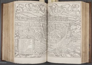 Cosmographia，Fol 662-663,1544 作者 塞巴斯蒂安·芒斯特（Sebastian Munster）