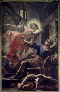 释放圣彼得-圣彼得从监狱释放。塞巴斯蒂亚诺·里奇（Sebastiano Ricci）绘画 作者 塞巴斯蒂亚诺·里奇（Sebastiano Ricci）