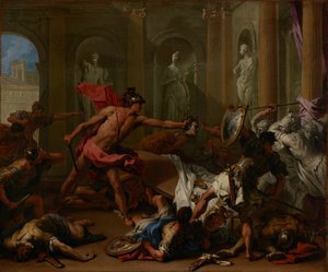 珀尔修斯用美杜莎的头颅对抗菲尼克斯 作者 塞巴斯蒂亚诺·里奇（Sebastiano Ricci）