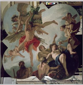 爱的惩罚（布面油画 作者 塞巴斯蒂亚诺·里奇（Sebastiano Ricci）