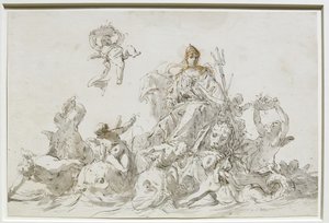 威尼斯的胜利 作者 塞巴斯蒂亚诺·里奇（Sebastiano Ricci）