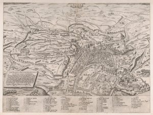 Speculum Romanae Magnificentiae：从北方看罗马，1561年，1561年。 作者 塞巴斯蒂亚诺迪雷