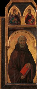 圣本尼迪克特，1320年代。 作者 Segna di Buonaventura