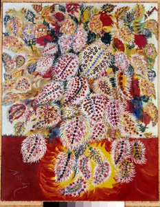 叶子幻灯片 路易斯-塞拉芬-德-森利斯（1864-1942）的画作 20世纪 私人收藏 作者 塞拉芬·路易斯