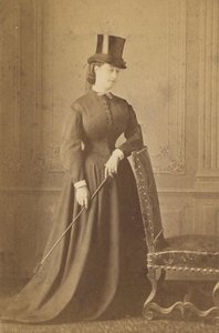 欧仁妮皇后，约1864年。 作者 谢尔盖·列维茨基
