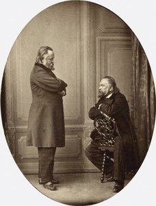 反对心脏的心。亚历山大·伊万诺维奇心形双像1812-1870，1865年 作者 谢尔盖（Sergei Lvovich Levitsky）