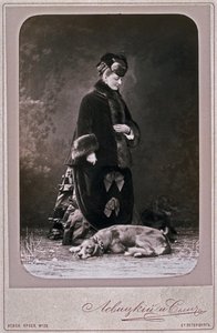 叶卡捷琳娜公主（Mikhailovna Dolgorukova）1847-1922年，1870年代