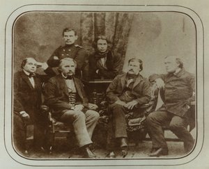 Sovremennik：Ivan Goncharov，Ivan Turgenev，Leo Tolstoy，Dmitri Grigorovich，Alexander Druzhinin和 作者 谢尔盖（Sergei Lvovich Levitsky）