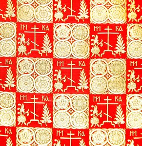 奥洛维扬尼科夫制造厂半丝缎，20世纪初（纺织品）