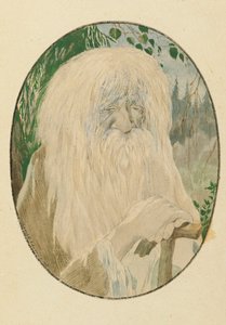 莱斯希。普希金（A. Pushkin），1921-1926年为鲁斯兰（Ruslan）和柳德米拉（Lyudmila）诗作插图。