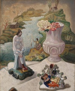 瓷像和花 作者 谢尔盖·尤里耶维奇·苏代金
