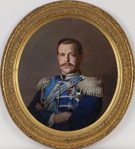 亚历山大帝三世（1845-1894年）肖像，约1865年