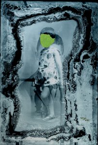 少女和她的监护人，2019（混合媒介）
