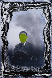 独自摆姿势的年轻绅士，2019（混合媒介）