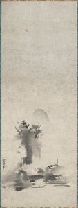 羽北，泼墨山水 作者 SesshûTôyô
