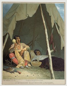 美国原住民萨满，约 1850 年（插图）
